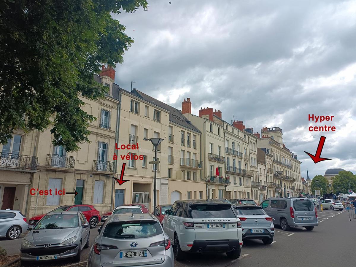 Studio Quai De Loire Hyper Centre Local A Velo ソミュール エクステリア 写真